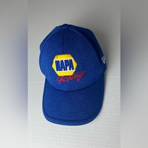 New Era Royal Blue 9FORTY Snapback Cap with Yellow Accent